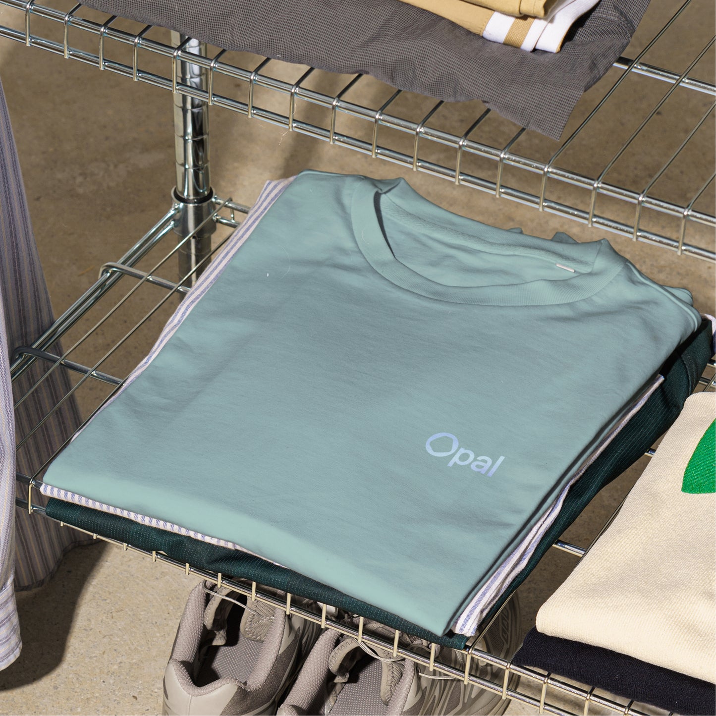 Standard Issue – Opal Crest Tee (Mint)