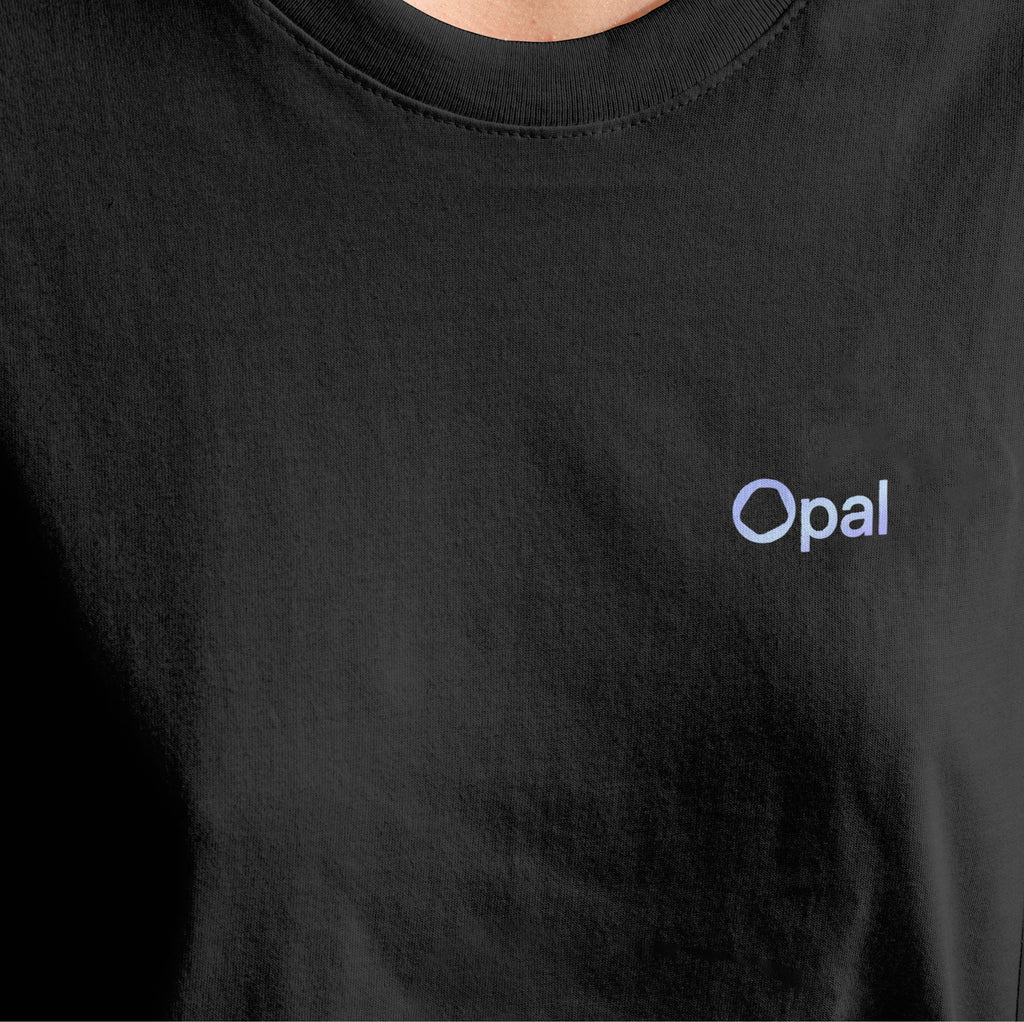 Standard Issue – Opal Crest Tee (Black)